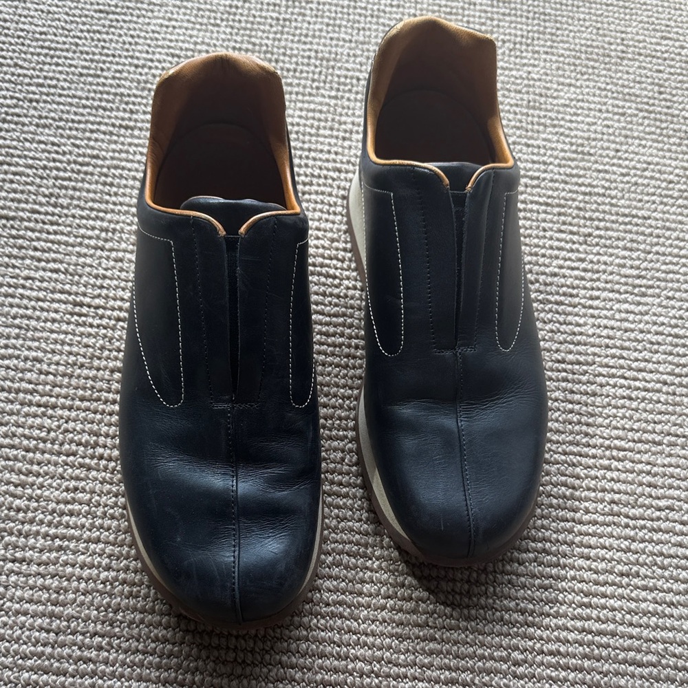 Hermes Black Leather Women's Sneakers